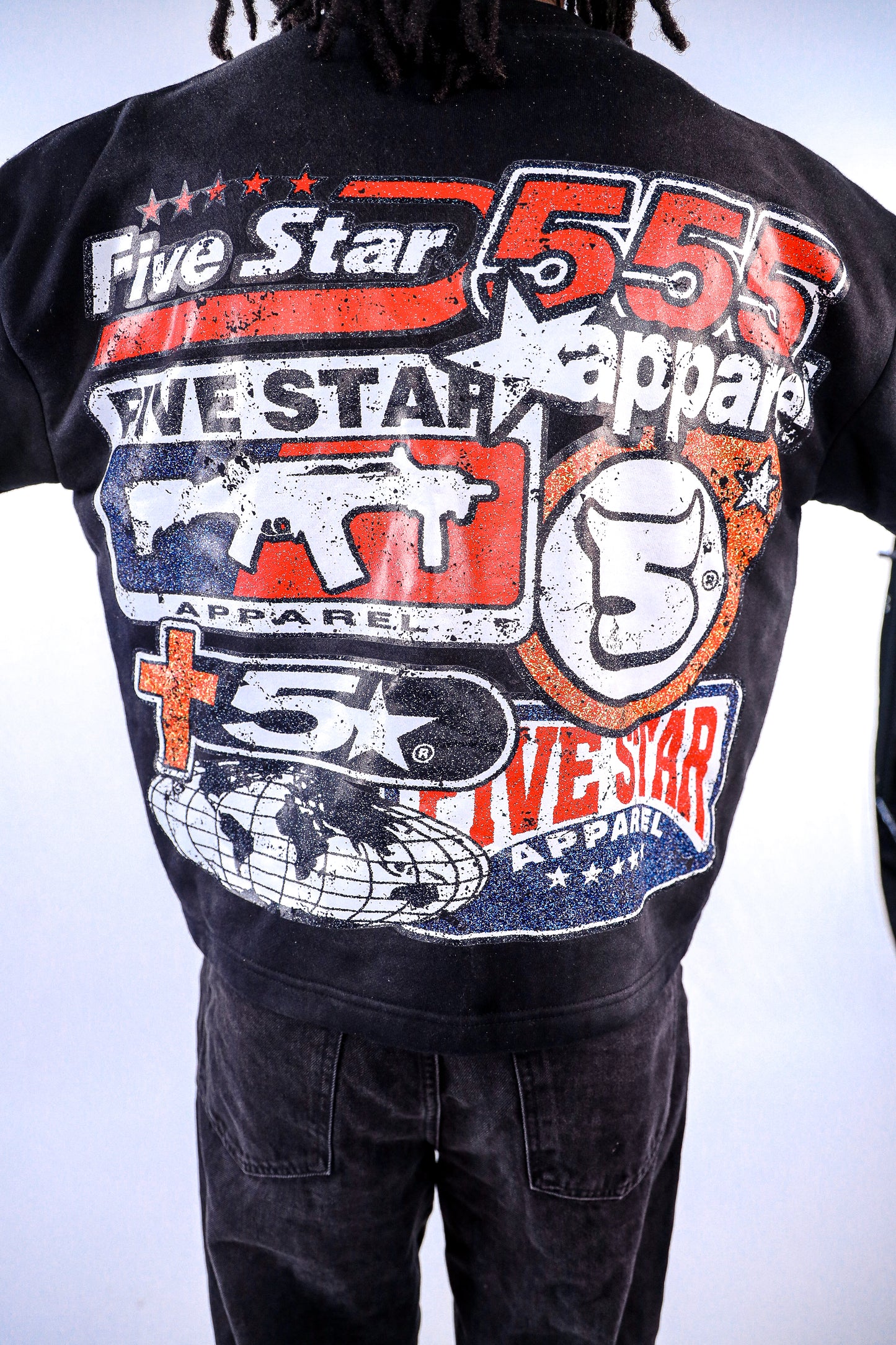 Five Star Apparel Long Sleeve Layered T-Shirt