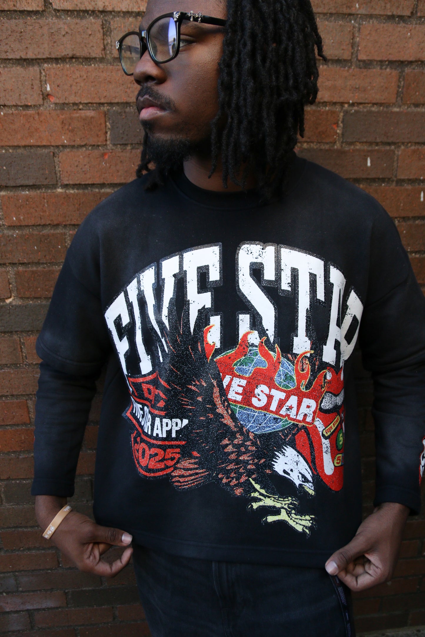 Five Star Apparel Long Sleeve Layered T-Shirt